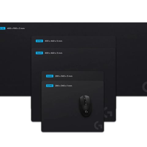 MOUSE PAD G240/BLACK 943-000785 LOGITECH