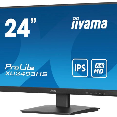 iiyama ProLite XU2493HS-B6 computer monitor 60.5 cm (23.8") 1920 x 1080 pixels Full HD LED Black