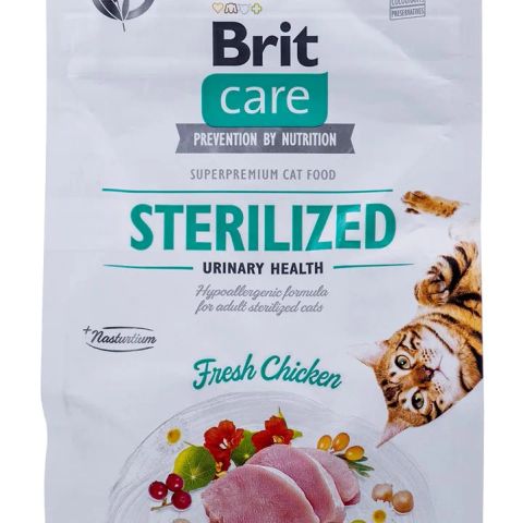 BRIT Care Grain-Free Sterilized Urinary - dry cat food - 400 g