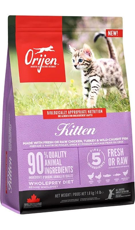 ORIJEN Kitten - Dry Cat Food - 1,8 kg