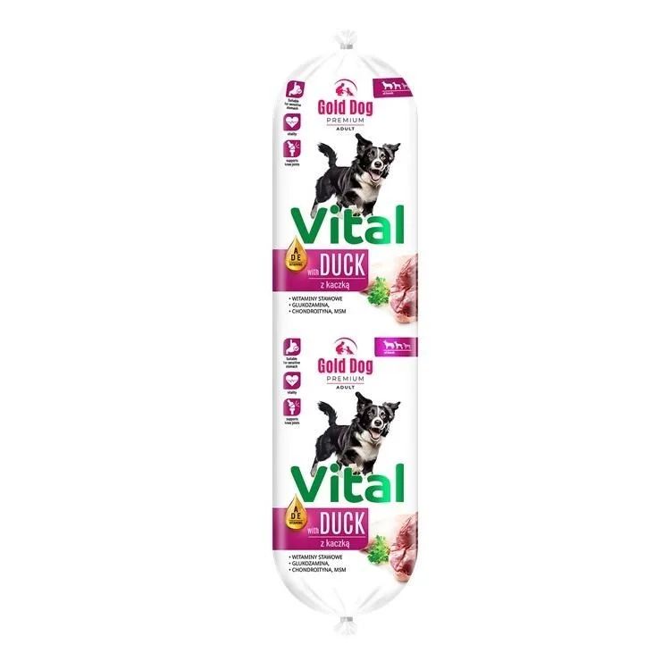GOLD DOG Vital Duck duck - wet dog food - 900g