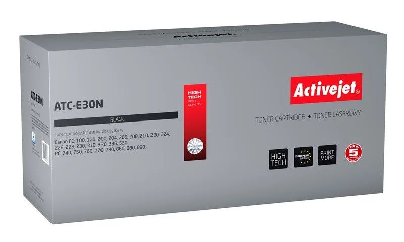 Activejet ATC-E30N Toner (replacement for Canon E-30; Supreme; 4000 pages; black)