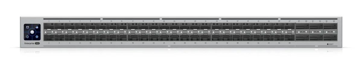 Switch|UBIQUITI|Enterprise Campus Aggregation|Type L3|6xQSFP28|48xSFP28|ECS-AGGREGATION