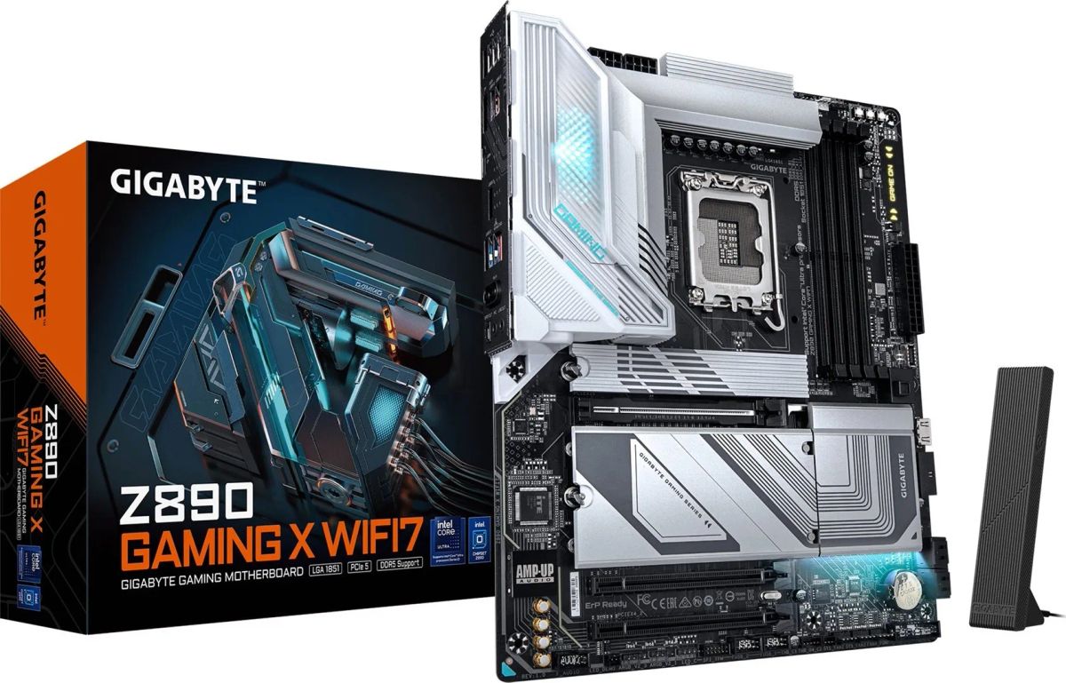 Mainboard|GIGABYTE|Intel Z890|LGA1851|ATX|Memory DDR5|Memory slots 4|Z890GAMINGXWIFI71.0