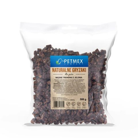 PETMEX venison meat training treats – dog treat – 500g