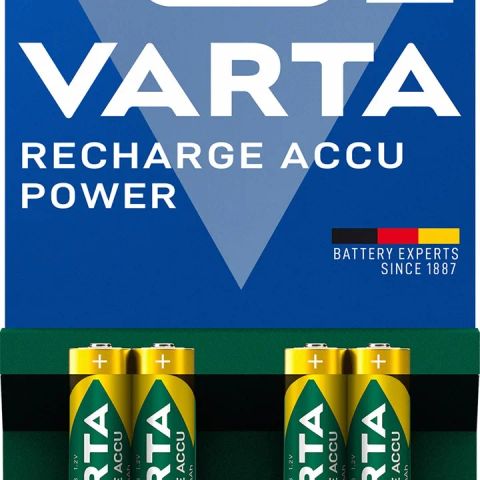 VARTA HR03 AAA Recharge Accu Power 1000 mAh 05703 Rechargeable batteries 4 pc(s) Green, Yellow