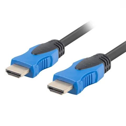 Lanberg HDMI V2.0 Cable 4K CU | CA-HDMI-20CU-0150-BK | HDMI to HDMI | 15 m