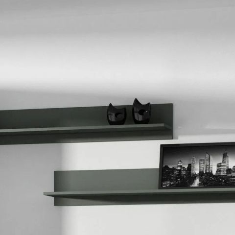 Cama set of two shelves 125cm SOHO grey matte