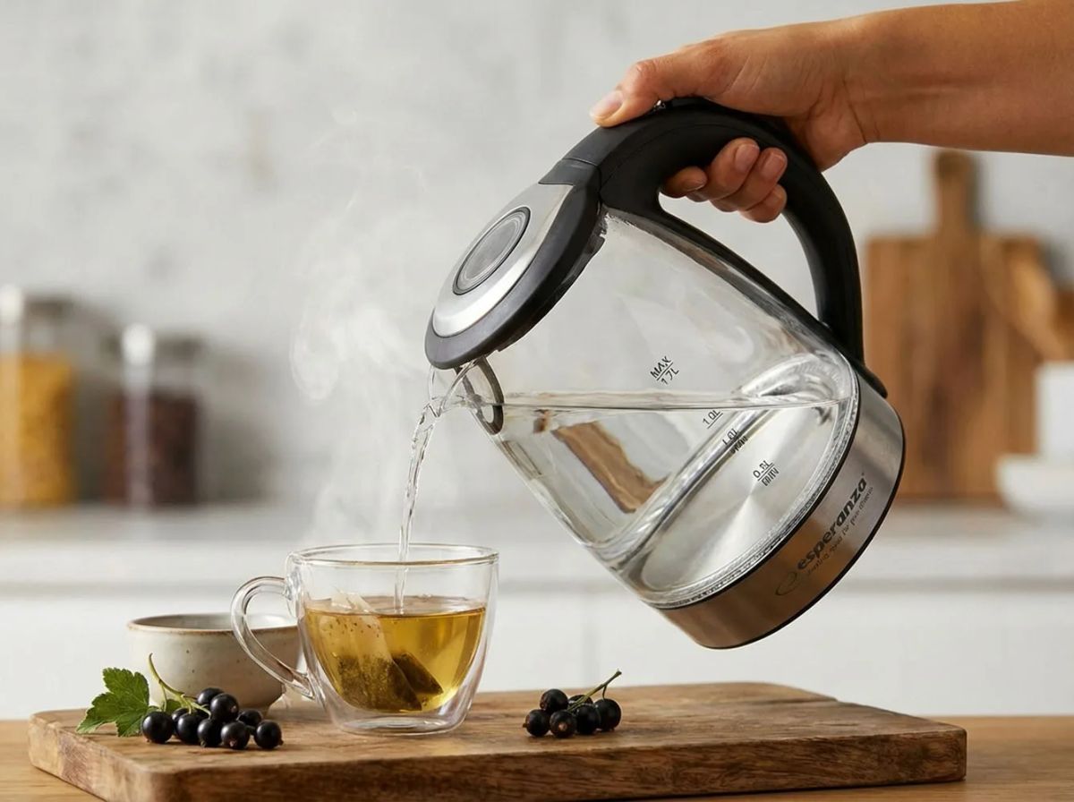 Esperanza EKK012 Electric kettle 1.7 L Black, Multicolor 2200 W