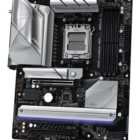 Mainboard|ASROCK|AMD B850|SAM5|ATX|Memory DDR5|Memory slots 4|2xPCI-Express 4.0 16x|1xPCI-Express 5.0 16x|1xM.2|1xHDMI|1xDisplayPort|1xAudio-In|1xAudio-Out|2xUSB 2.0|1xUSB-C|1xOptical S/PDIF|1xRJ45|B850LIVEMIXERWIFI