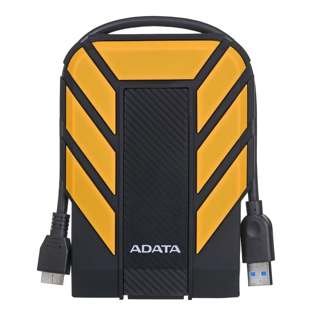 External HDD|ADATA|1TB|USB 3.1|Colour Yellow|AHD710P-1TU31-CYL
