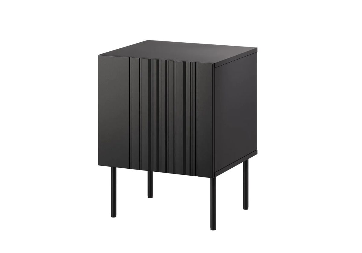 Cama Bedside table 2 pcs ISLA 44,5x40x59 black matt