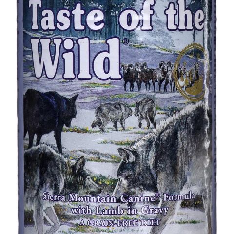 TASTE OF THE WILD Sierra Mountain - Wet dog food - 390 g