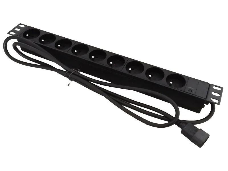 Alantec PZ09U power extension 1.8 m 9 AC outlet(s) Indoor Black