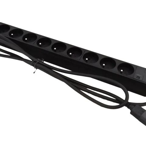 Alantec PZ09U power extension 1.8 m 9 AC outlet(s) Indoor Black