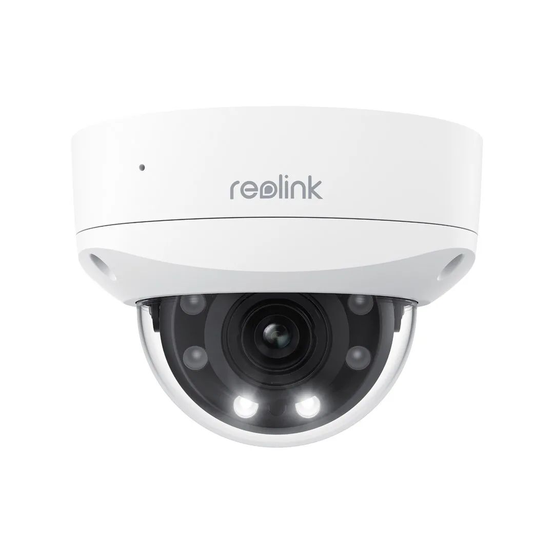 Reolink P437 - 4K Outdoor Camera, IK10 Vandal-Proof, PoE, 5X Optical Zoom, Color Night Vision, Smart Detection