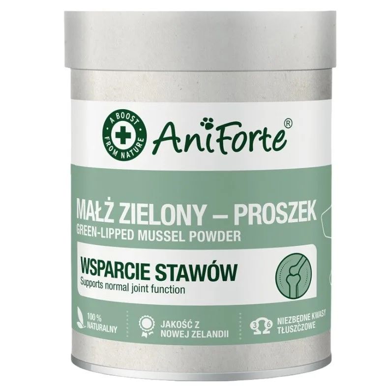 ANIFORTE Green lipped mussel - supplements for dogs and cats - 100g