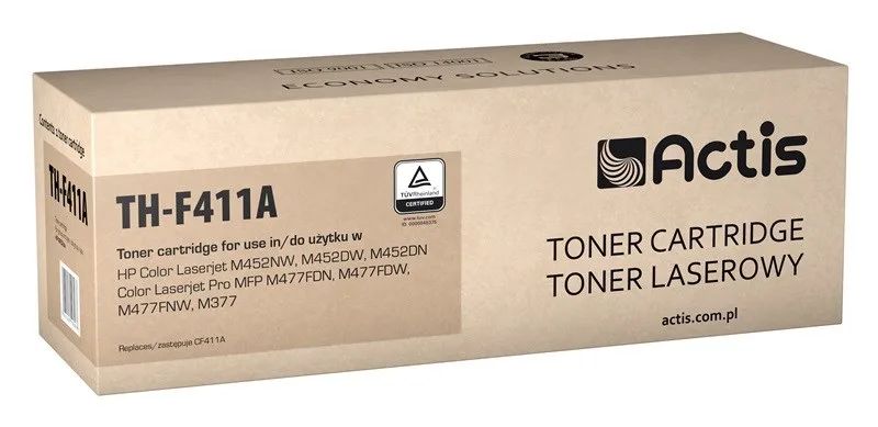 Actis TH-F411A toner (replacement for HP 410A CF411A; Canon CRG 046 C 1249C002; Standard; 2300 pages; cyan)