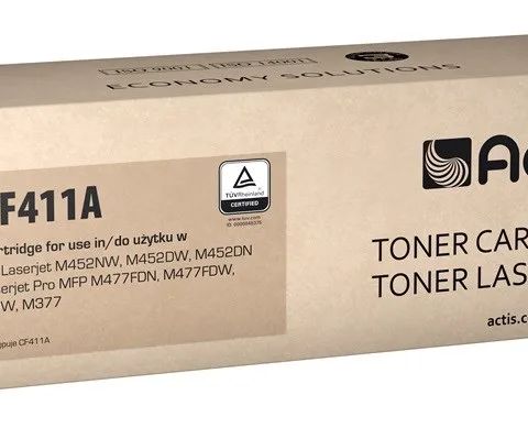 Actis TH-F411A toner (replacement for HP 410A CF411A; Canon CRG 046 C 1249C002; Standard; 2300 pages; cyan)