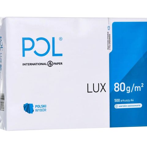 Paper copier office POLLUX (A4; 80g/m2; 500 sheets; white, matte)