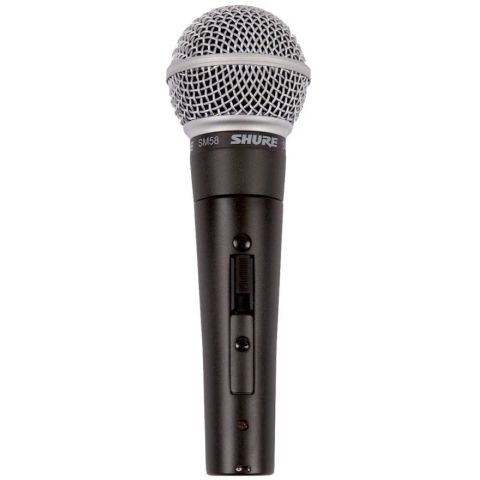 Shure | Microphone Vocal Dynamic | SM58SE | Dark grey