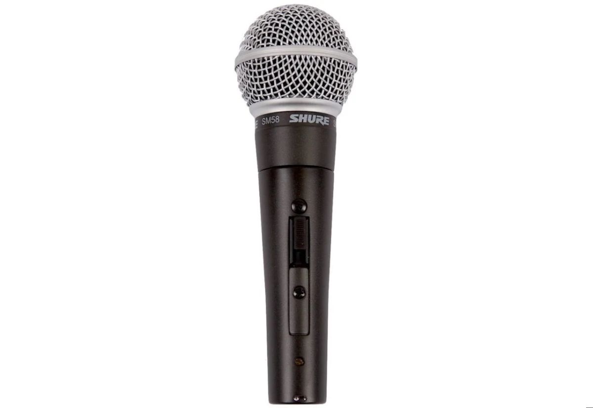 Shure | Microphone Vocal Dynamic | SM58SE | Dark grey