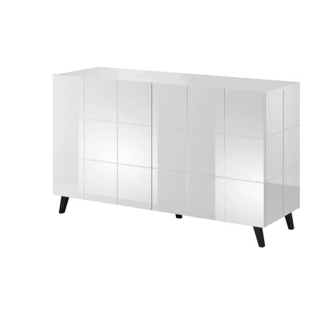 Cama sideboard 2D REJA white gloss/white gloss