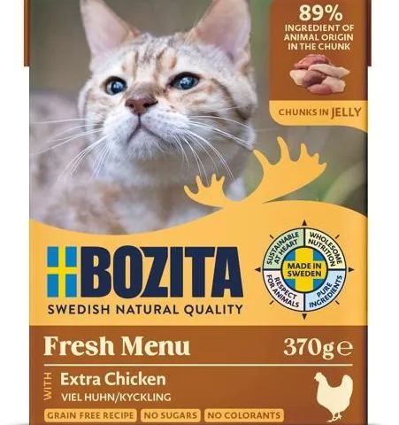 BOZITA Fresh Menu Chicken in jelly - wet cat food - 370g