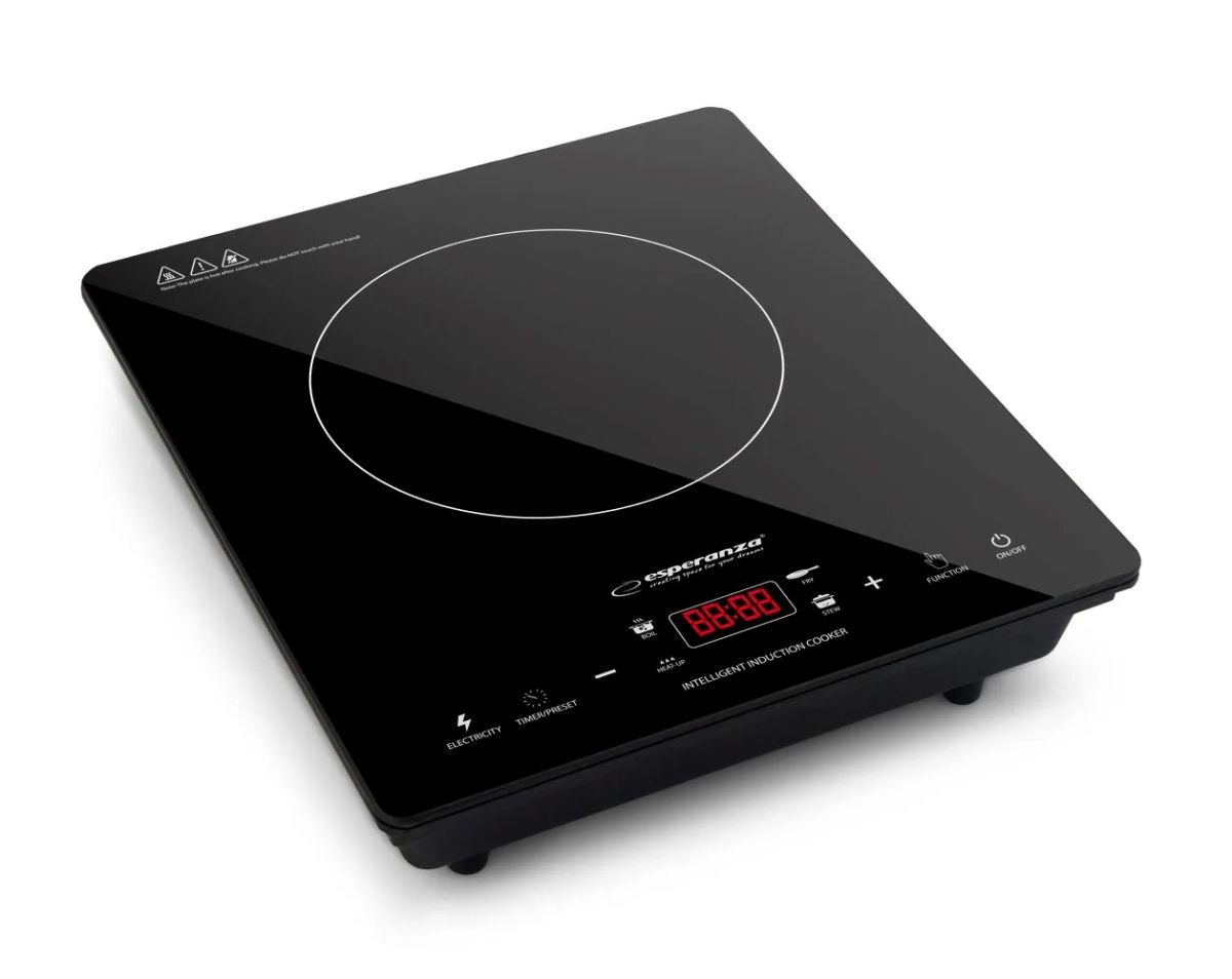 Esperanza EKH009 hob Black Countertop 28 cm Zone induction hob 1 zone(s)
