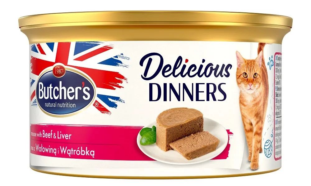 BUTCHER'S Classic Delicious Dinners Beef with liver
