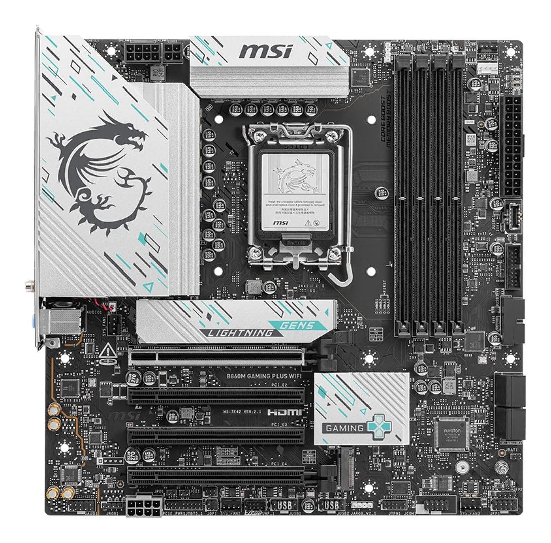 Mainboard|MSI|Intel B860 Express|LGA1851|Micro-ATX|Memory DDR5|Memory slots 4|B860MGAMINGPLUSWIFI