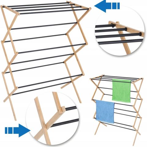 PROMIS ANCONA clothes dryer, wood