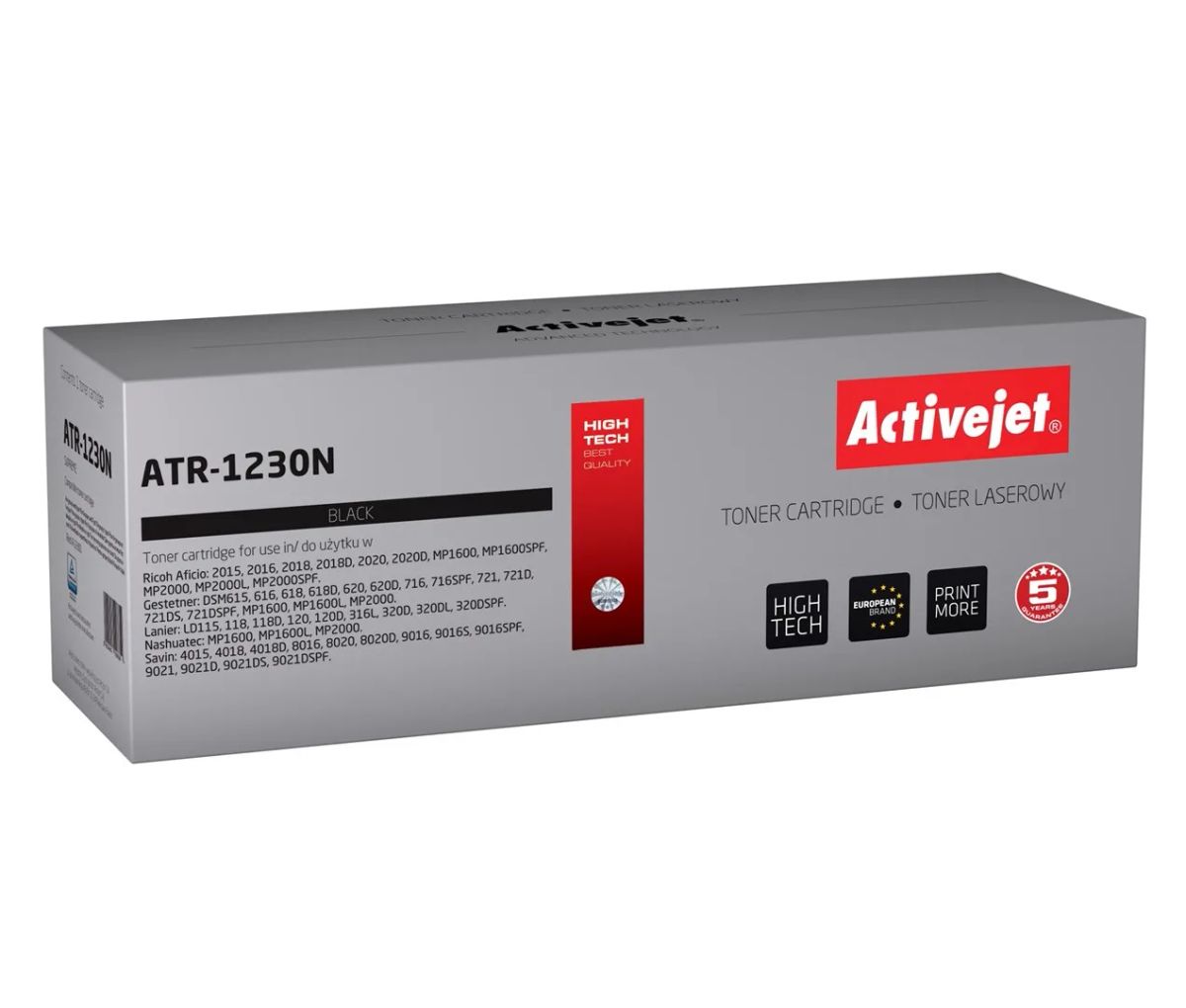 Activejet ATR-1230N Toner (replacement for Ricoh 1230D 885094; Supreme; 9000 pages; black)