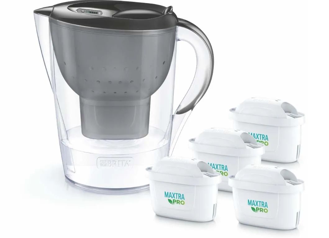 Brita Marella + 4 Maxtra Pro PP filter jug