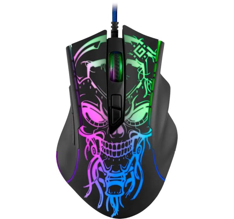 Gaming, optic, wired mouse DEFENDER GM-928 BULLETSTORM 7200dpi 7P illuminate