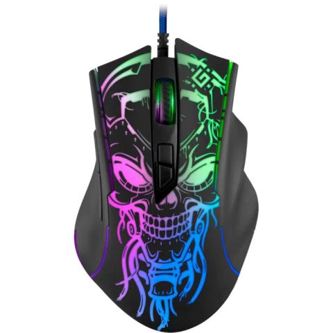Gaming, optic, wired mouse DEFENDER GM-928 BULLETSTORM 7200dpi 7P illuminate