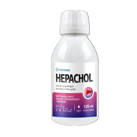 EUROWET Hepachol- supplements for dogs and cats - 125ml