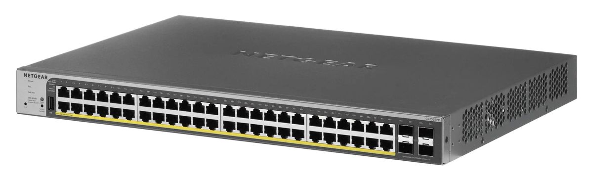NETGEAR GS752TPP Managed L2/L3/L4 Gigabit Ethernet (10/100/1000) Power over Ethernet (PoE) Grey