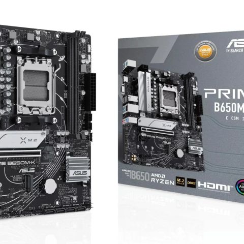 Mainboard|ASUS|AMD B650|SAM5|Micro-ATX|Memory DDR5|Memory slots 2|2xPCI-Express 4.0 1x|1xPCI-Express 4.0 16x|2xM.2|1x15pin D-sub|1xHDMI|4xUSB 2.0|4xUSB 3.2|1xPS/2|1xRJ45|3xAudio port|PRIMEB650M-K