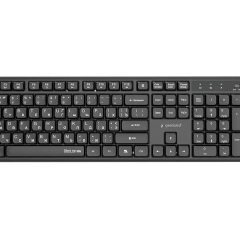 KEYBOARD +MOUSE WRL CYRILLIC/BLACK KBS-WMS-01-CYRL GEMBIRD