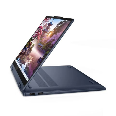 Lenovo IdeaPad 5 2-in-1 14AKP10 Copilot+ PC AMD Ryzen™ AI 7 350 Hybrid (2-in-1) 35.6 cm (14") Touchscreen WUXGA 16 GB LPDDR5x-SDRAM 1 TB SSD Wi-Fi 7 (802.11be) Windows 11 Home English Blue New Repack/Repacked