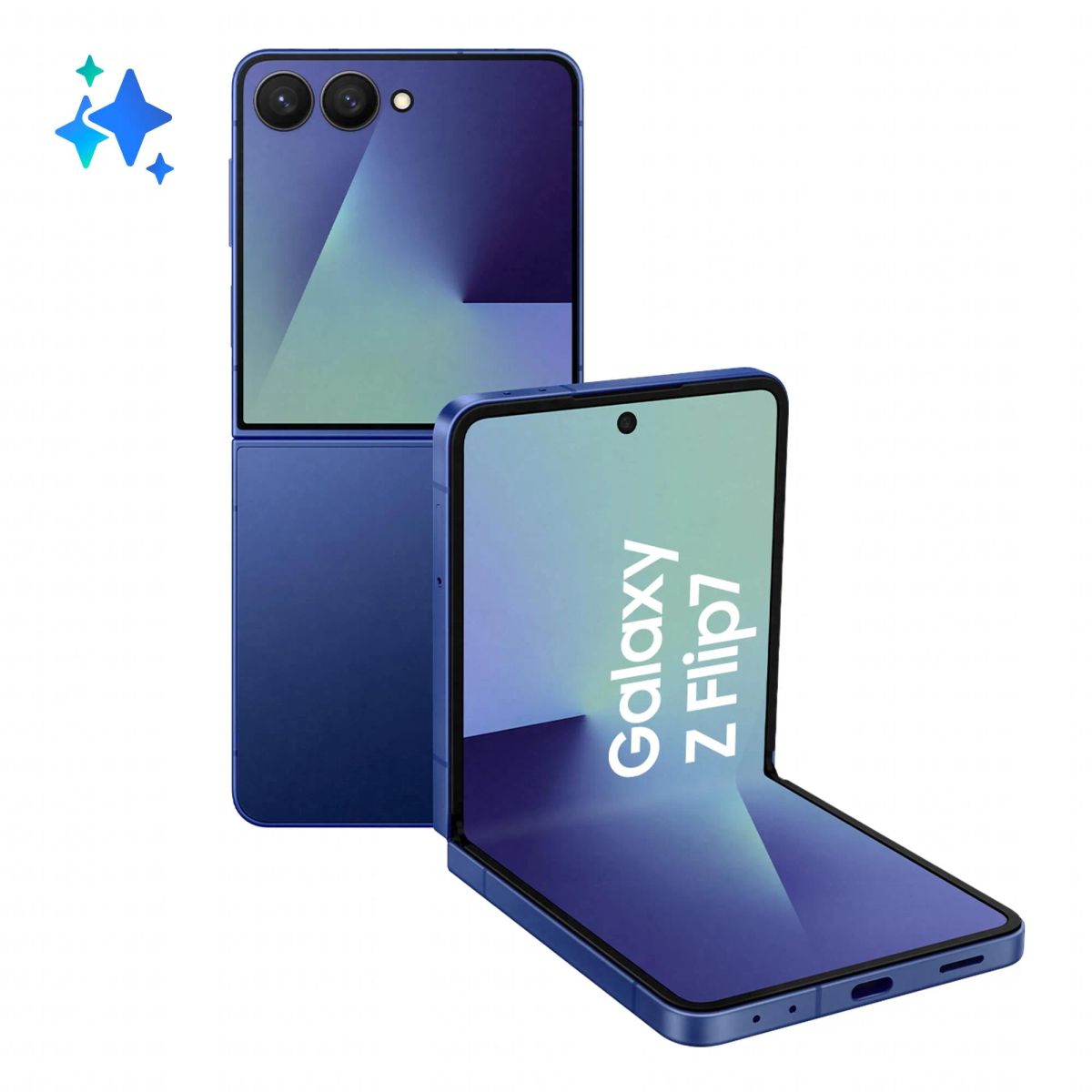 MOBILE PHONE GALAXY FLIP7/512GB BLUE SM-F766B SAMSUNG