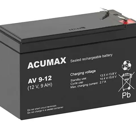 BATTERY 12V 9AH C20/AML9-12T2 EMU