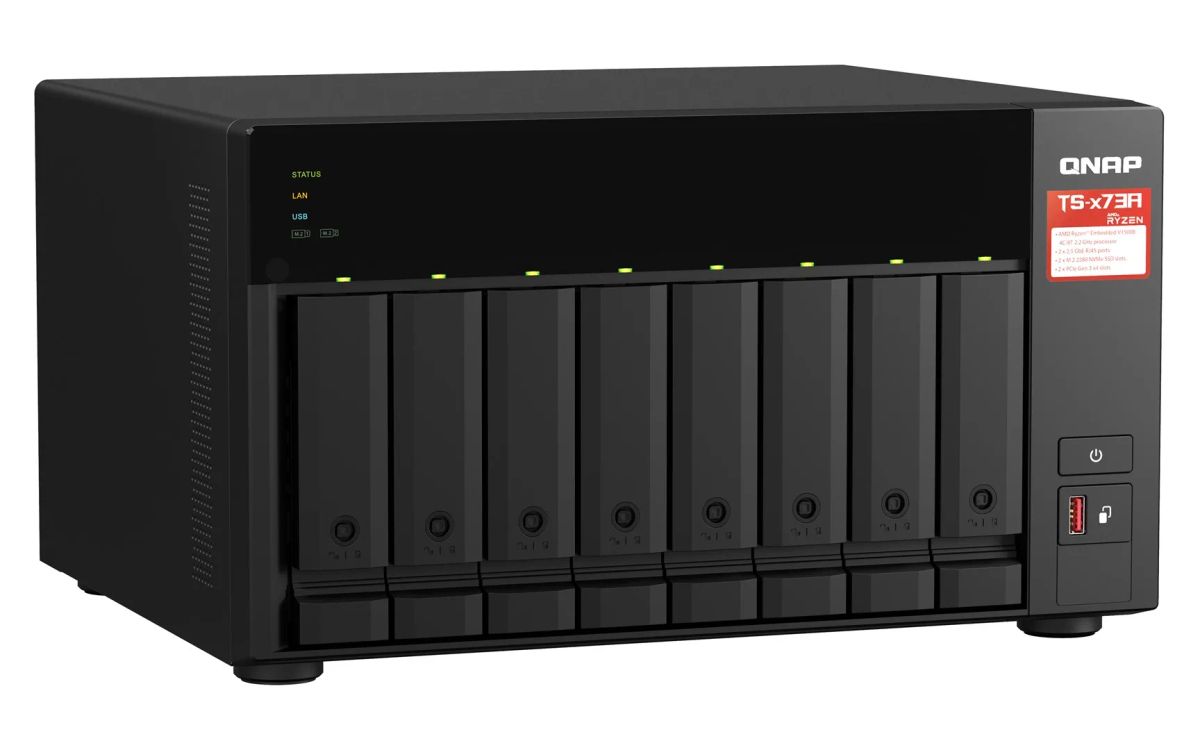 NAS STORAGE TOWER 8BAY 8GB/TS-873A-8G QNAP