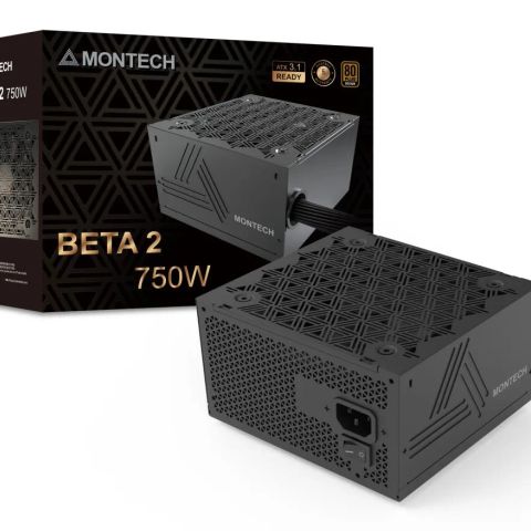Power Supply|MONTECH|BETA 2|ATX|PC|100 - 240 V|750 W|BETA2750W