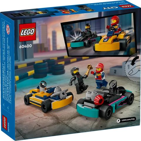 LEGO CITY 60400 GO-KARTS AND RACE DRIVERS