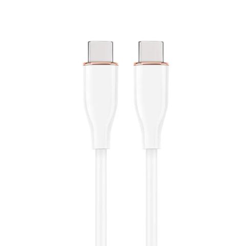 CABLE USB-C 1.5M PREMIUM WHITE/CC-USB2S-CMCM-1.5M-W GEMBIRD