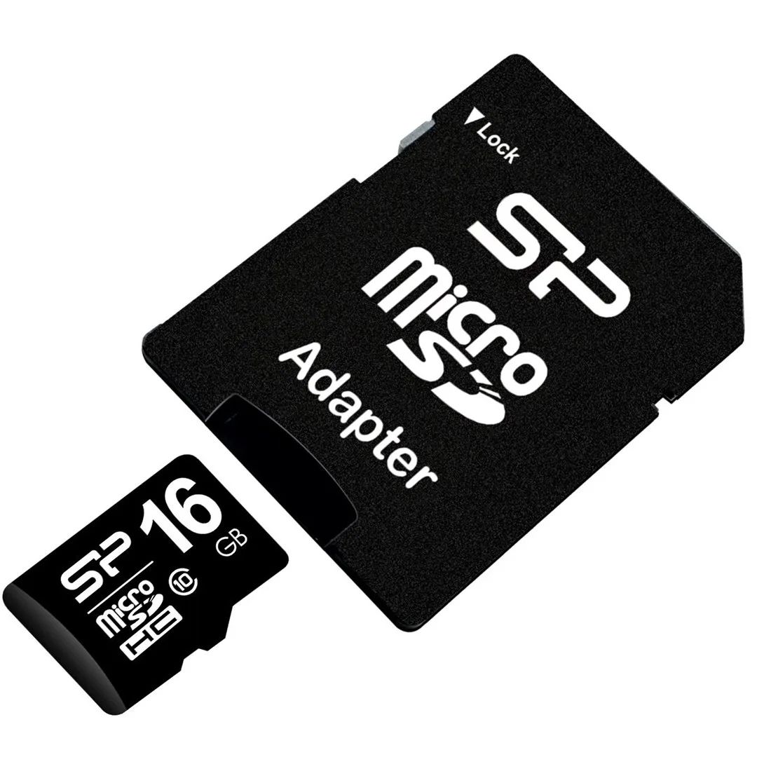 Silicon Power | 16 GB | MicroSDHC | Flash memory class 10 | SD adapter