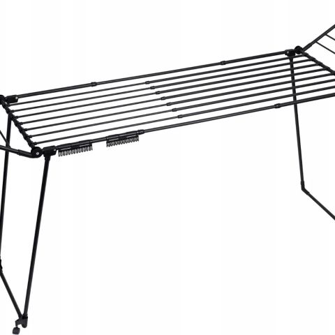 PROMIS MONZA clothes dryer, extendable + 2 wings, large, black