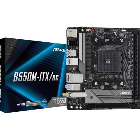 Asrock B550M-ITX/ac Socket AM4 mini ITX AMD B550